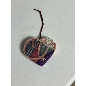 Betsy Johnson Heart-Shaped Sewing Ornament